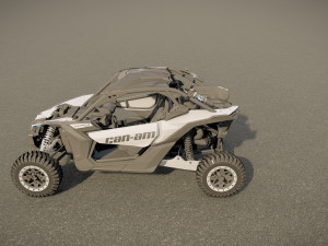 Can-Am Maverick X3 2023 3D 模型