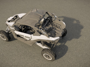 Can-Am Maverick X3 2023 3D 模型