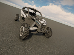 Can-Am Maverick X3 2023 3D 模型
