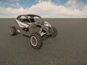 Can-Am Maverick X3 2023 3D 模型