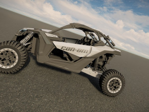 Can-Am Maverick X3 2023 3D 模型