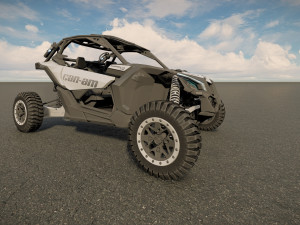 Can-Am Maverick X3 2023 3D 模型
