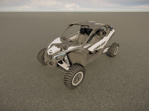 Can-Am Maverick X3 2023 3D 模型