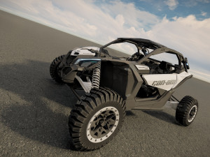 Can-Am Maverick X3 2023 3D 模型