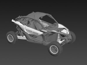 Can-Am Maverick X3 2023 3D 模型