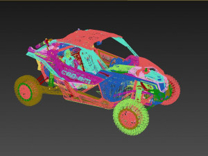 Can-Am Maverick X3 2023 3D 模型