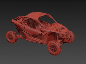 Can-Am Maverick X3 2023 3D 模型