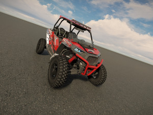 Polaris RZR PRO XP Model 3D