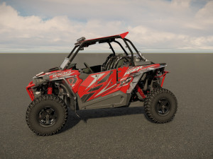 Polaris RZR PRO XP Model 3D
