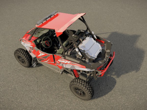 Polaris RZR PRO XP Model 3D