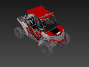 Polaris RZR PRO XP Model 3D