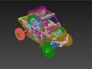 Polaris RZR PRO XP Model 3D