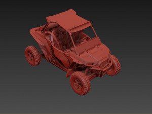 Polaris RZR PRO XP Model 3D