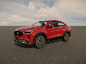 Fiat Fastback Audace 2023 3D 모델