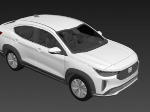 Fiat Fastback Audace 2023 3D 모델