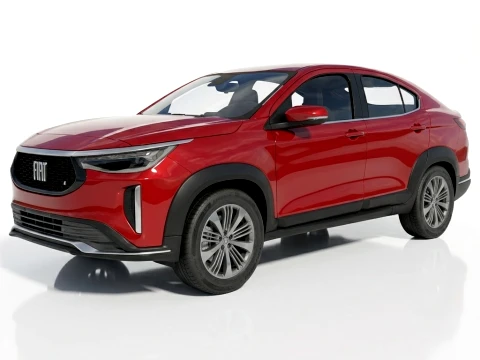 Fiat Fastback Audace 2023 Modello 3D