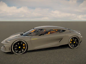 Koenigsegg Gemera 2022 3D Model
