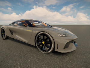 Koenigsegg Gemera 2022 Modello 3D