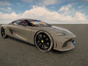 Koenigsegg Gemera 2022 3D Model