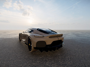 Koenigsegg Gemera 2022 Modello 3D