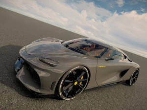 Koenigsegg Gemera 2022 3D Model