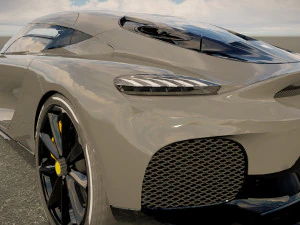 Koenigsegg Gemera 2022 3D Model