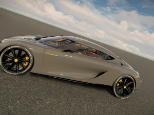 Koenigsegg Gemera 2022 Modello 3D