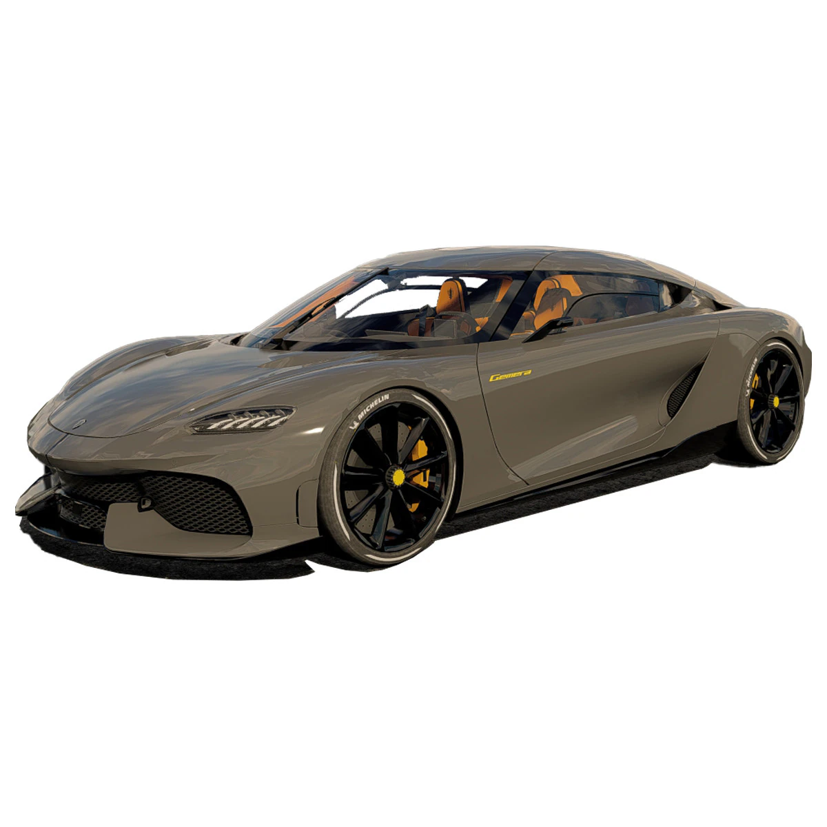 Koenigsegg Gemera 2022 3D Model .c4d .max .obj .3ds .fbx .stl .blend