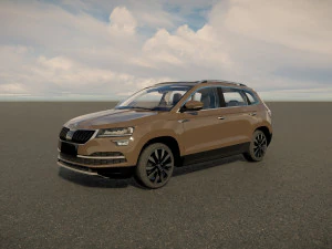 Skoda Karoq 2022 3D Model