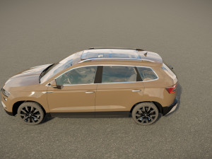 Skoda Karoq 2022 3D Model