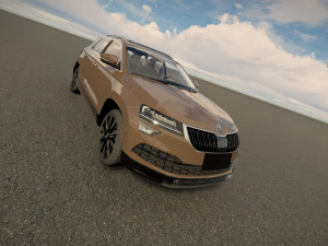 Skoda Karoq 2022 3D Model