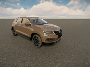 Skoda Karoq 2022 3D Model