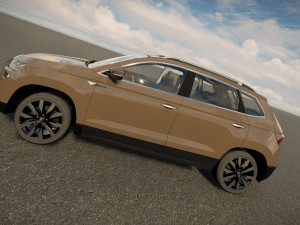 Skoda Karoq 2022 3D Model