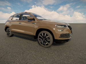 Skoda Karoq 2022 3D Model