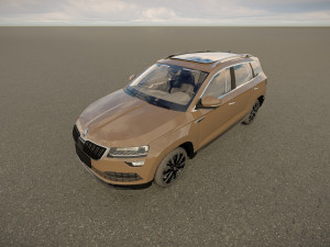 Skoda Karoq 2022 3D Model