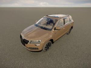 Skoda Karoq 2022 3D Model