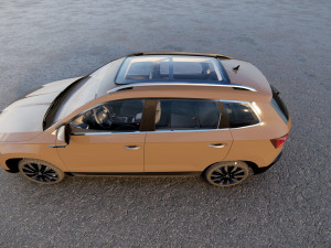 Skoda Karoq 2022 3D Model