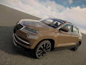 Skoda Karoq 2022 3D Model