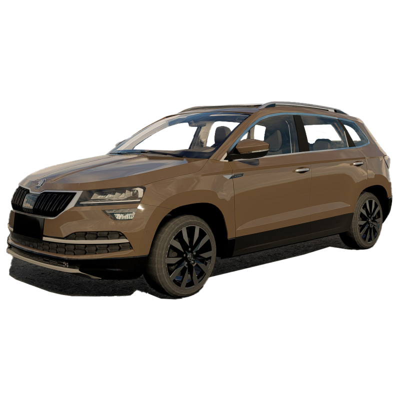 Skoda Karoq 2022 3D Model .c4d .max .obj .3ds .fbx .stl .blend 