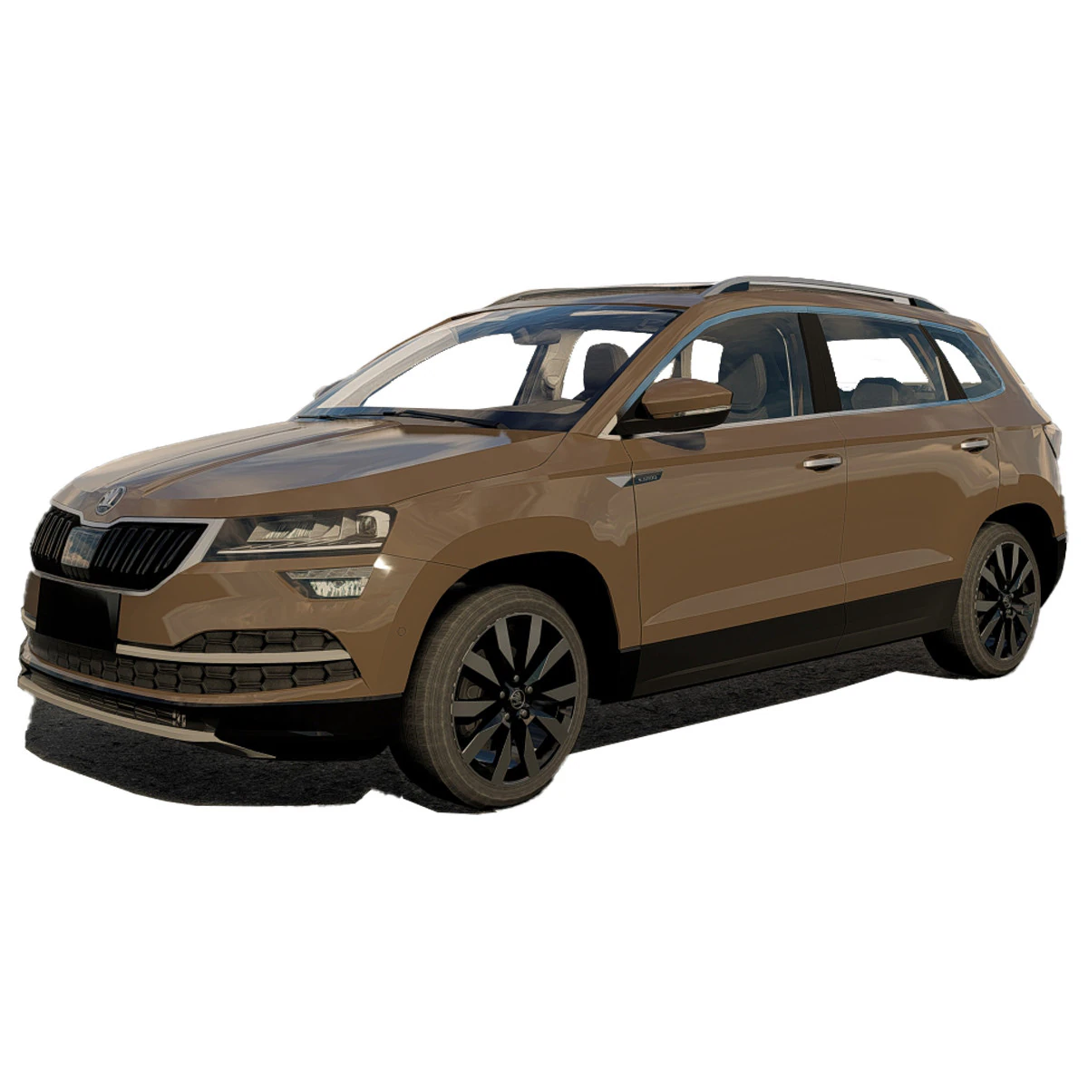 Skoda Karoq 2022 3D Model .c4d .max .obj .3ds .fbx .stl .blend