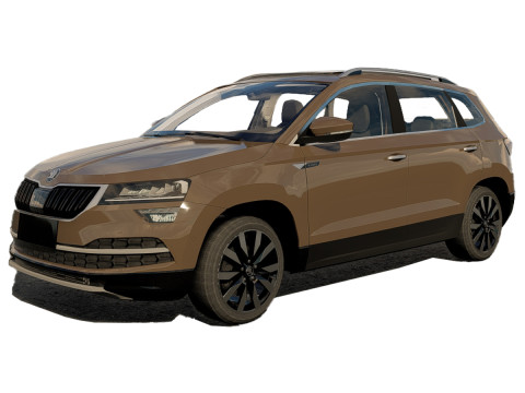 Skoda Karoq 2022 3D Model