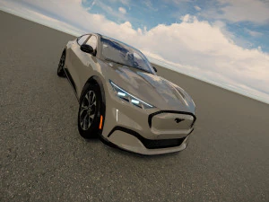 Mustang Mach E 2023 3D Model