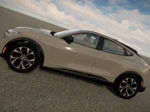 Mustang Mach E 2023 3D Model