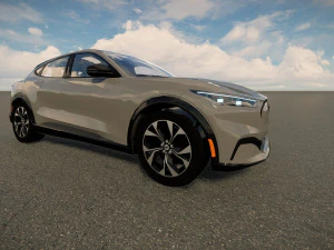 Mustang Mach E 2023 3D Model