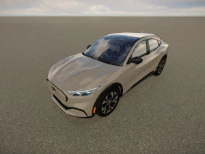 Mustang Mach E 2023 3D Model