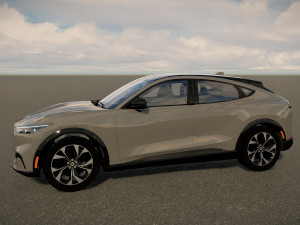 Mustang Mach E 2023 3D-Modell