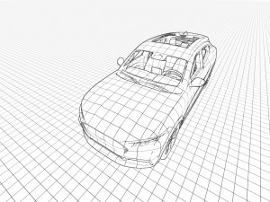 Mustang Mach E 2023 3D-Modell