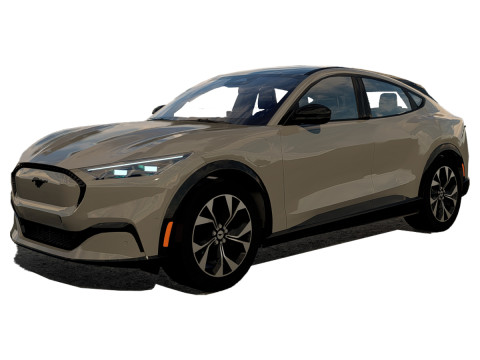 Mustang Mach E 2023 3Dモデル