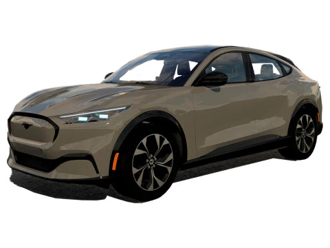 Mustang Mach E 2023 Model 3D