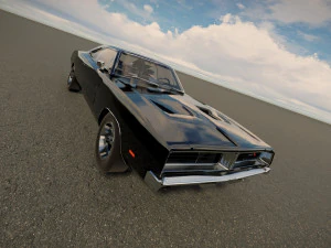 Dodge Charger 1969 3D Model